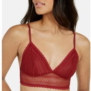 DKNY Wirefree Bralette DK4511 Red Size Medium